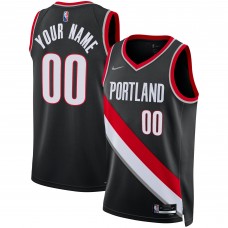 Игровая форма  Portland Trail Blazers Nike 2021/22 Diamond Swingman Custom - Icon Edition - Black