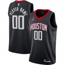 Игровая форма  Houston Rockets Jordan Brand Swingman Custom - Statement Edition - Black