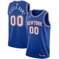 Именная игровая джерси New York Knicks Jordan Brand Swingman - Statement Edition - Blue
