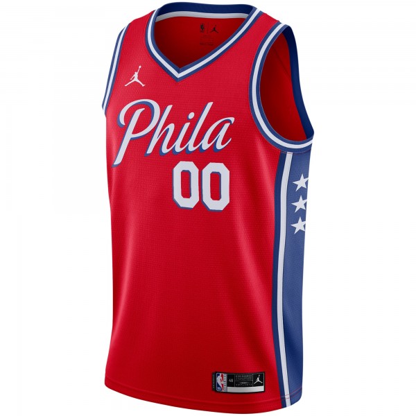 Игровая форма  Philadelphia 76ers Jordan Brand Swingman Custom - Statement Edition - Red