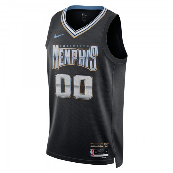 Игровая форма  Memphis Grizzlies Nike Unisex 2022/23 Swingman Custom - City Edition - Black