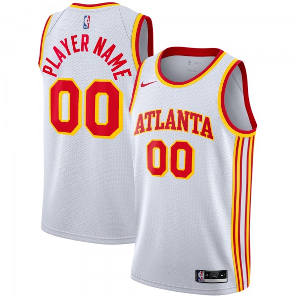 Игровая форма  Atlanta Hawks Nike 2020/21 Swingman Custom - Association Edition - White