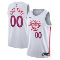 Игровая форма  Philadelphia 76ers Nike Unisex 2022/23 Swingman Custom - City Edition - White