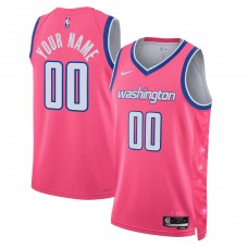 Игровая форма  Washington Wizards Nike Unisex 2022/23 Swingman Custom - City Edition - Pink