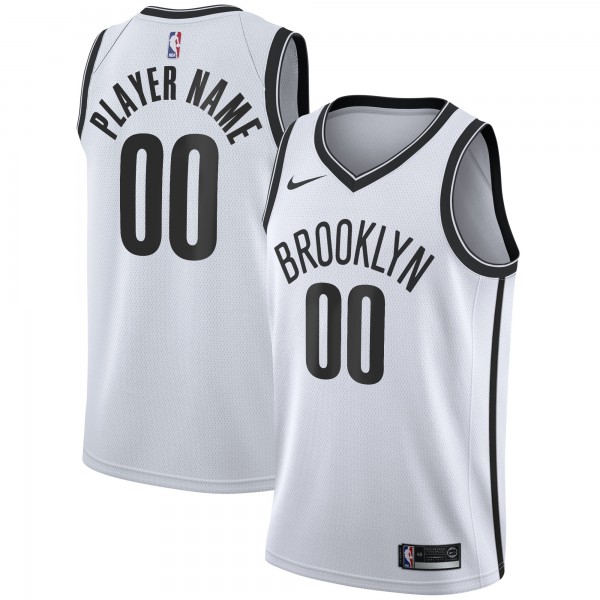 Игровая форма  Brooklyn Nets Nike 2020/21 Swingman Custom - Association Edition - White