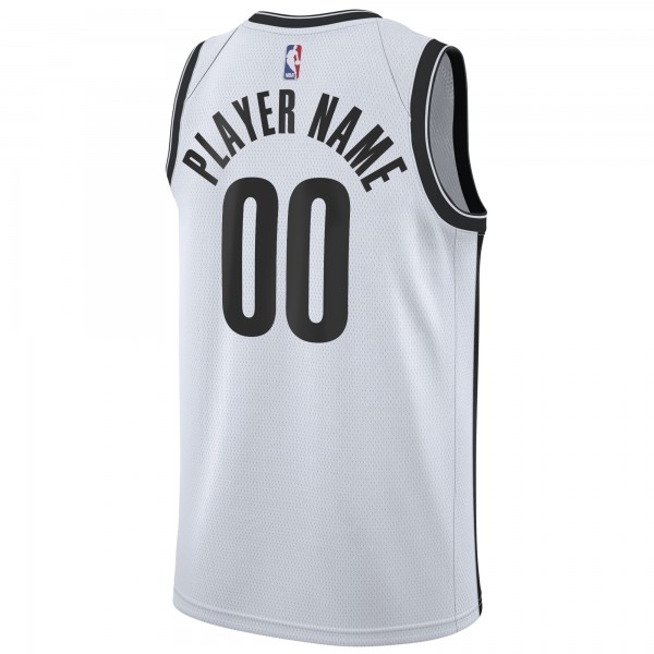 Игровая форма  Brooklyn Nets Nike 2020/21 Swingman Custom - Association Edition - White