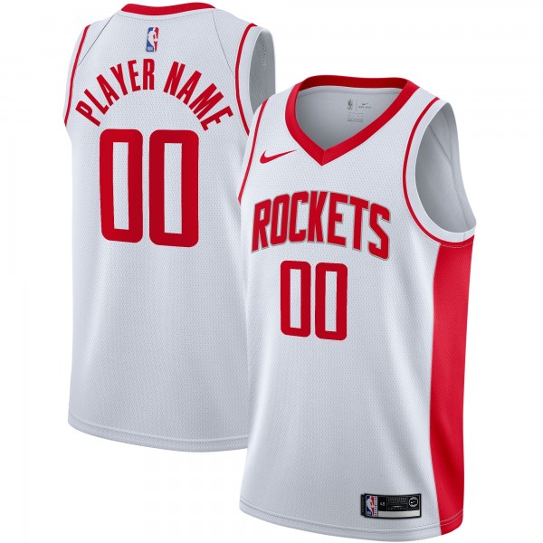 Игровая форма  Houston Rockets Nike 2020/21 Swingman Custom - Association Edition - White