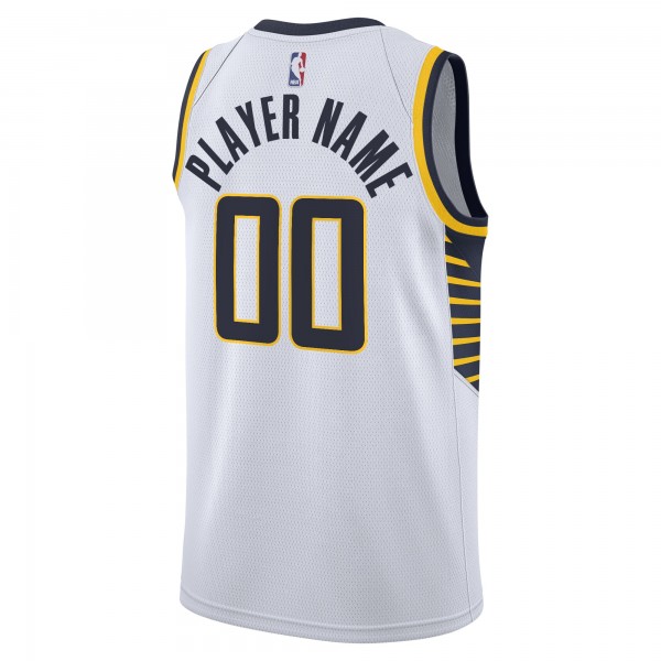 Именная игровая джерси Indiana Pacers Nike 2020/21 Swingman - Association Edition - White