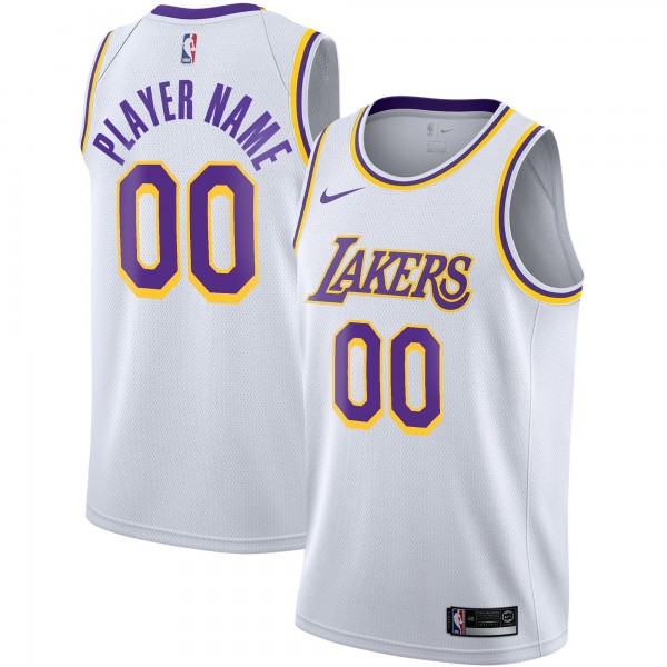 Игровая форма  Los Angeles Lakers Nike 2020/21 Swingman Custom - Association Edition - White