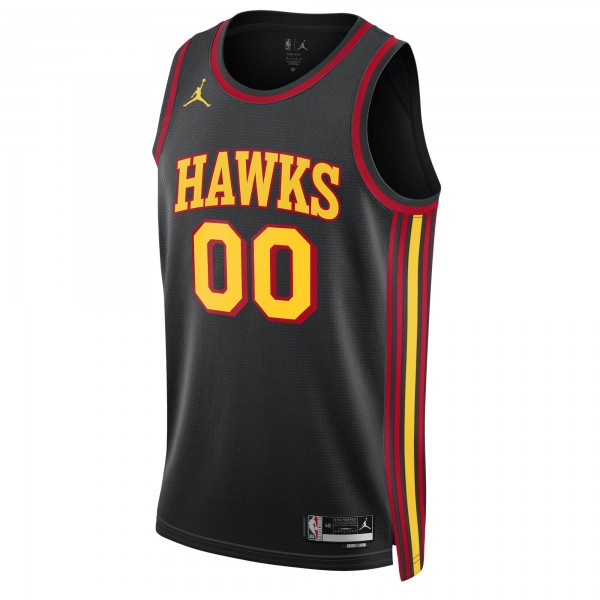 Игровая форма  Atlanta Hawks Jordan Brand Unisex 2022/23 Swingman Custom - Statement Edition - Black