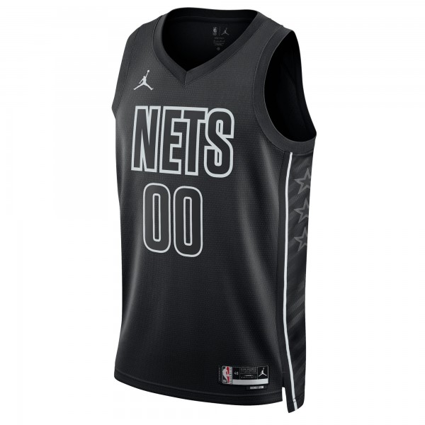 Именная игровая форма Brooklyn Nets Jordan Brand Unisex 2022/23 Swingman - Statement Edition - Black