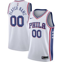Игровая форма  Philadelphia 76ers Nike 2020/21 Swingman Custom - Association Edition - White