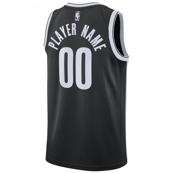 Игровая форма  Brooklyn Nets Nike 2020/21 Swingman Custom - Icon Edition - Black