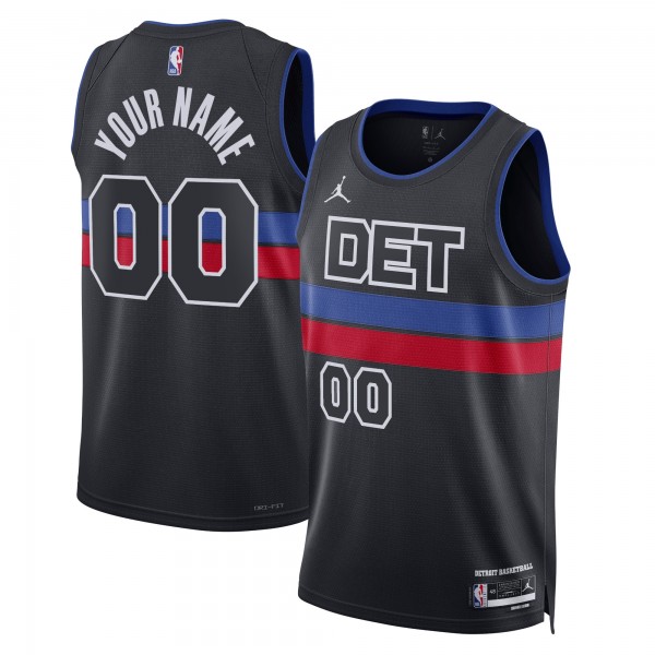 Игровая форма  Detroit Pistons Jordan Brand Unisex 2022/23 Swingman Custom - Statement Edition - Blue