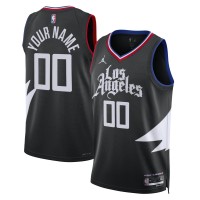 Игровая форма  LA Clippers Jordan Brand Unisex 2022/23 Swingman Custom - Statement Edition - Black