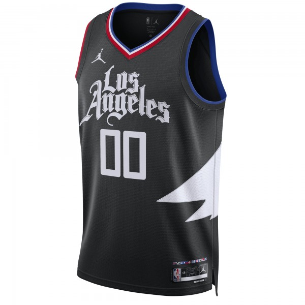 Игровая форма  LA Clippers Jordan Brand Unisex 2022/23 Swingman Custom - Statement Edition - Black