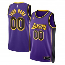 Игровая форма  Los Angeles Lakers Jordan Brand Unisex 2022/23 Swingman Custom - Statement Edition - Purple