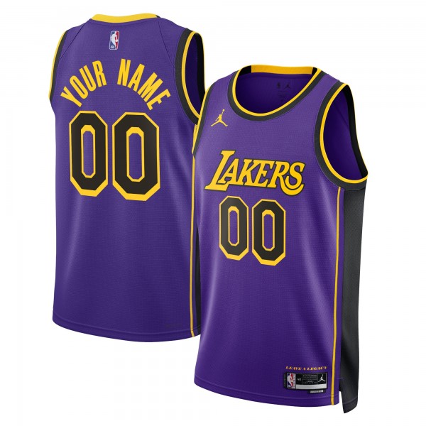 Игровая форма  Los Angeles Lakers Jordan Brand Unisex 2022/23 Swingman Custom - Statement Edition - Purple