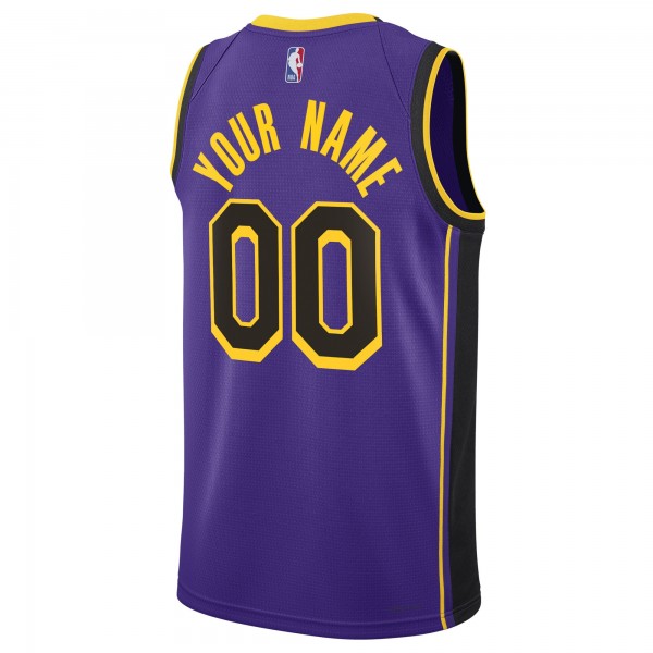 Игровая форма  Los Angeles Lakers Jordan Brand Unisex 2022/23 Swingman Custom - Statement Edition - Purple