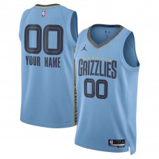 Игровая форма  Memphis Grizzlies Jordan Brand Unisex 2022/23 Swingman Custom - Statement Edition - Blue