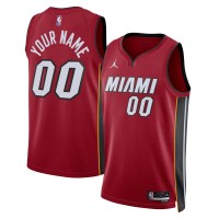 Игровая форма  Miami Heat Jordan Brand Unisex 2022/23 Swingman Custom - Statement Edition - Red