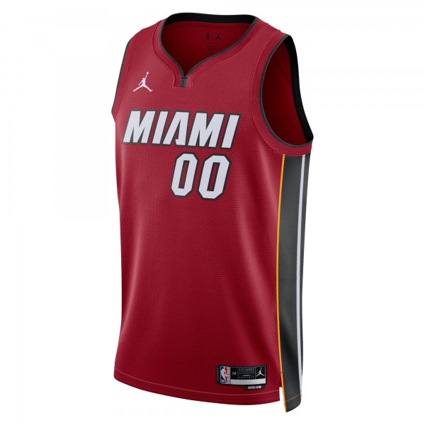Игровая форма  Miami Heat Jordan Brand Unisex 2022/23 Swingman Custom - Statement Edition - Red