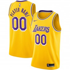 Игровая форма  Los Angeles Lakers Nike 2020/21 Swingman Custom - Icon Edition - Gold