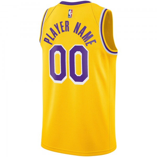 Игровая форма  Los Angeles Lakers Nike 2020/21 Swingman Custom - Icon Edition - Gold