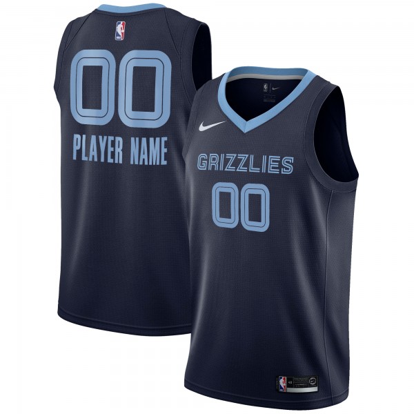 Игровая форма  Memphis Grizzlies Nike 2020/21 Swingman Custom - Icon Edition - Navy