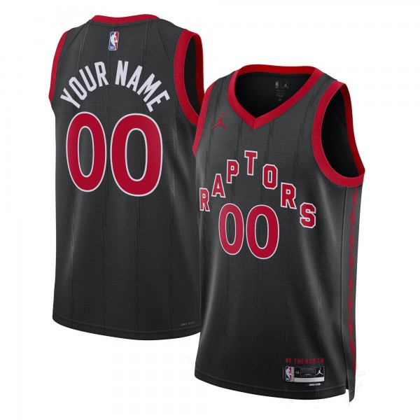 Игровая форма  Toronto Raptors Jordan Brand Unisex 2022/23 Swingman Custom - Statement Edition - Black