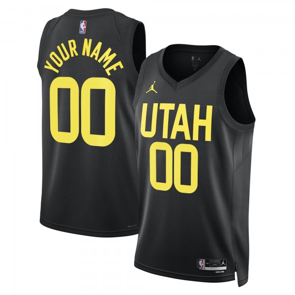 Игровая форма  Utah Jazz Jordan Brand Unisex 2022/23 Swingman Custom - Statement Edition - Black