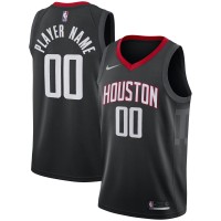 Игровая форма  Houston Rockets Nike Swingman Custom Black - Statement Edition
