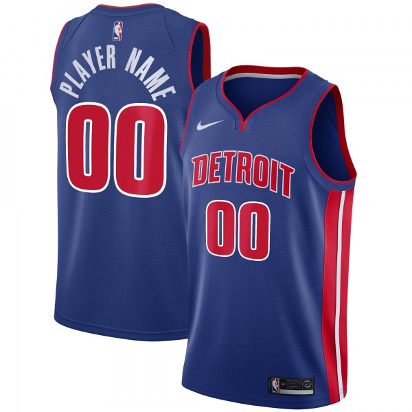Игровая форма  Detroit Pistons Nike Swingman Custom Blue - Icon Edition