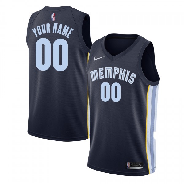 Игровая форма  Memphis Grizzlies Nike Swingman Custom Navy - Icon Edition