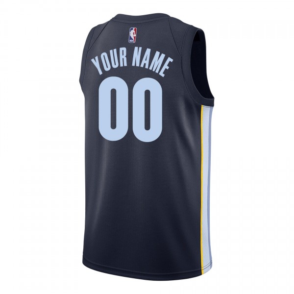 Игровая форма  Memphis Grizzlies Nike Swingman Custom Navy - Icon Edition