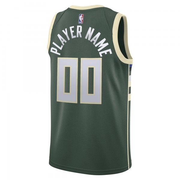 Игровая форма  Milwaukee Bucks Nike Swingman Custom Green - Icon Edition