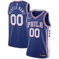 Игровая форма  Philadelphia 76ers Nike Swingman Custom Blue - Icon Edition