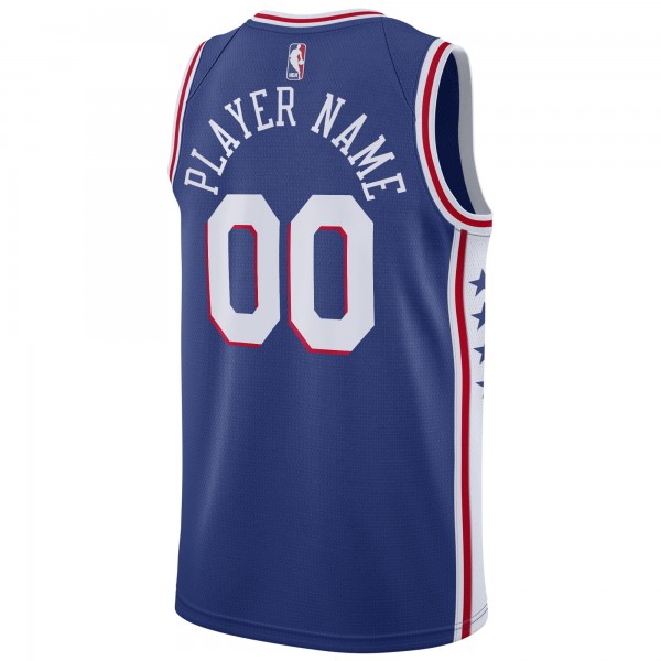 Игровая форма  Philadelphia 76ers Nike Swingman Custom Blue - Icon Edition