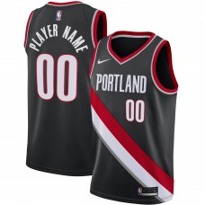 Игровая форма  Portland Trail Blazers Nike Swingman Custom Black - Icon Edition