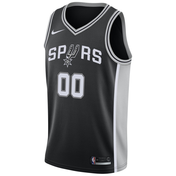 Именная джерси San Antonio Spurs Nike Black Swingman - Icon Edition