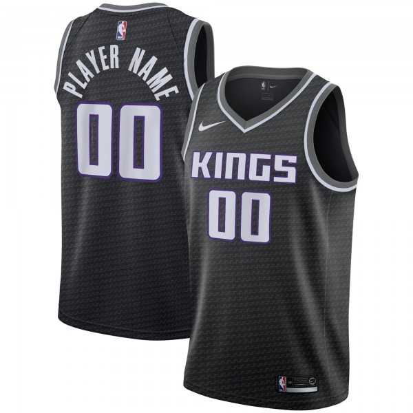Игровая форма  Sacramento Kings Nike Swingman Custom Black - Statement Edition
