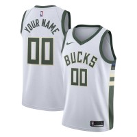 Игровая форма  Milwaukee Bucks Nike Swingman Custom White - Association Edition