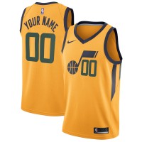 Игровая форма  Utah Jazz Nike Swingman Custom - Statement Edition - Gold