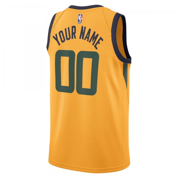 Игровая форма  Utah Jazz Nike Swingman Custom - Statement Edition - Gold