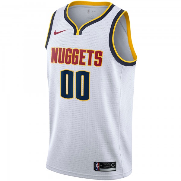 Именная джерси Denver Nuggets Nike White Swingman - Association Edition