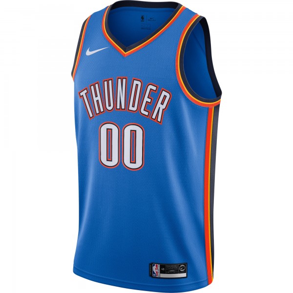 Именная игровая джерси Oklahoma City Thunder Nike Blue Swingman - Icon Edition