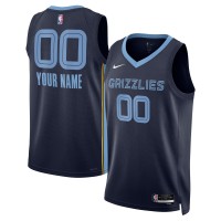 Игровая форма  Memphis Grizzlies Nike Unisex 2022/23 Swingman Custom Navy - Icon Edition