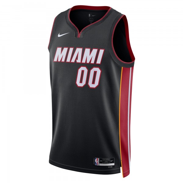 Игровая форма  Miami Heat Nike Unisex 2022/23 Swingman Custom Black - Icon Edition