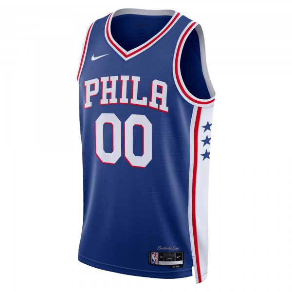 Игровая форма  Philadelphia 76ers Nike Unisex 2022/23 Swingman Custom Royal - Icon Edition