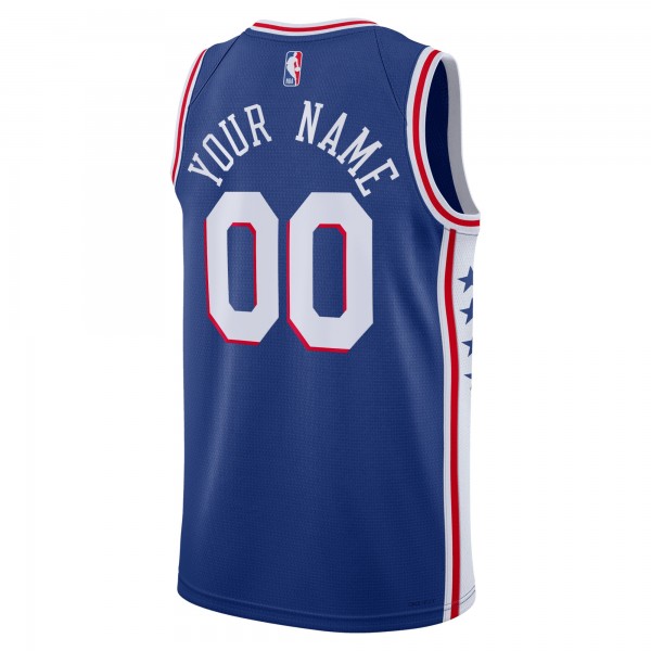 Игровая форма  Philadelphia 76ers Nike Unisex 2022/23 Swingman Custom Royal - Icon Edition